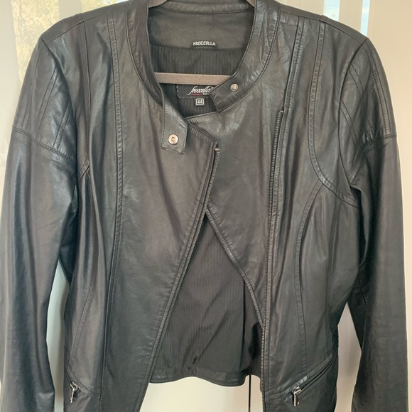 Froccello Italian leather Jacket - Picture 2 of 5